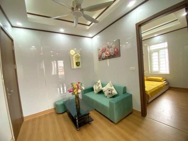 Căn hộ ccmn Yên Lãng Đống Đa 50m2 2PN lô góc sáng thoáng full nội thất